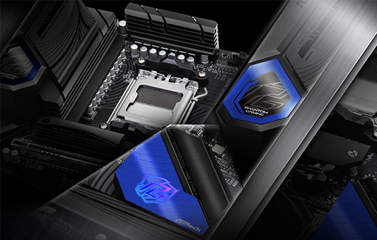 Placa Mãe ASRock B650E PG Riptide WIFI, Chipset B650, ATX, AMD AM5